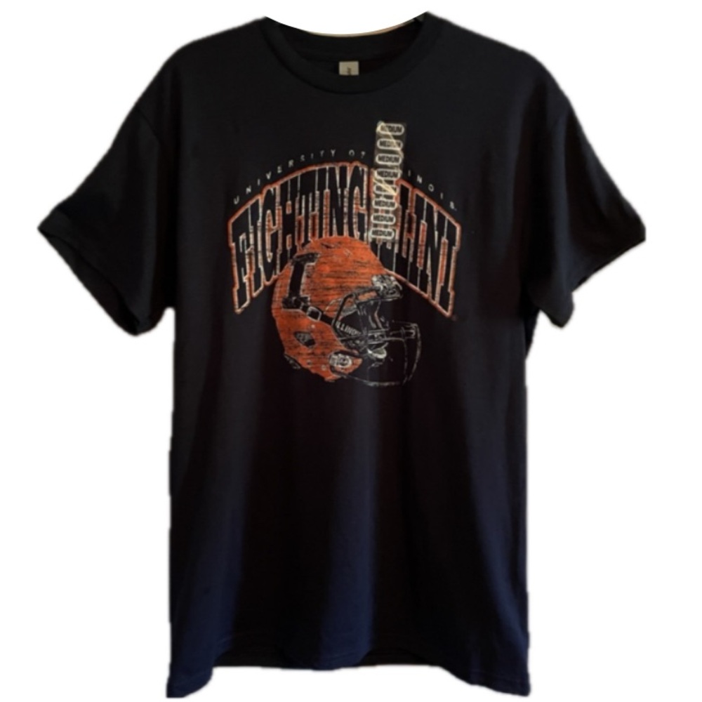 NWT Gameday Spirit U of IL Football Men’s t-shirt size M
